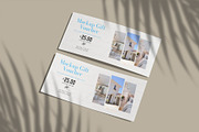 Gift Voucher Mockup, a Print Template by lamorastudio (Thumbnail 3 of 12)