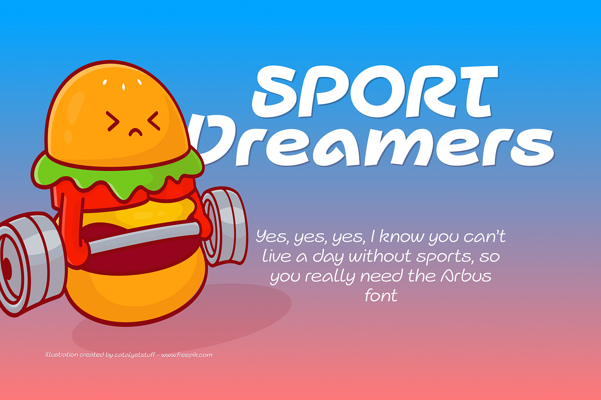 Arbus light & funny childfont bundle, a Script Font by popskraft (Photo 2 of 9)