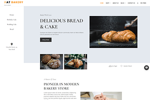 AT Bakery - Bread Store WP Theme