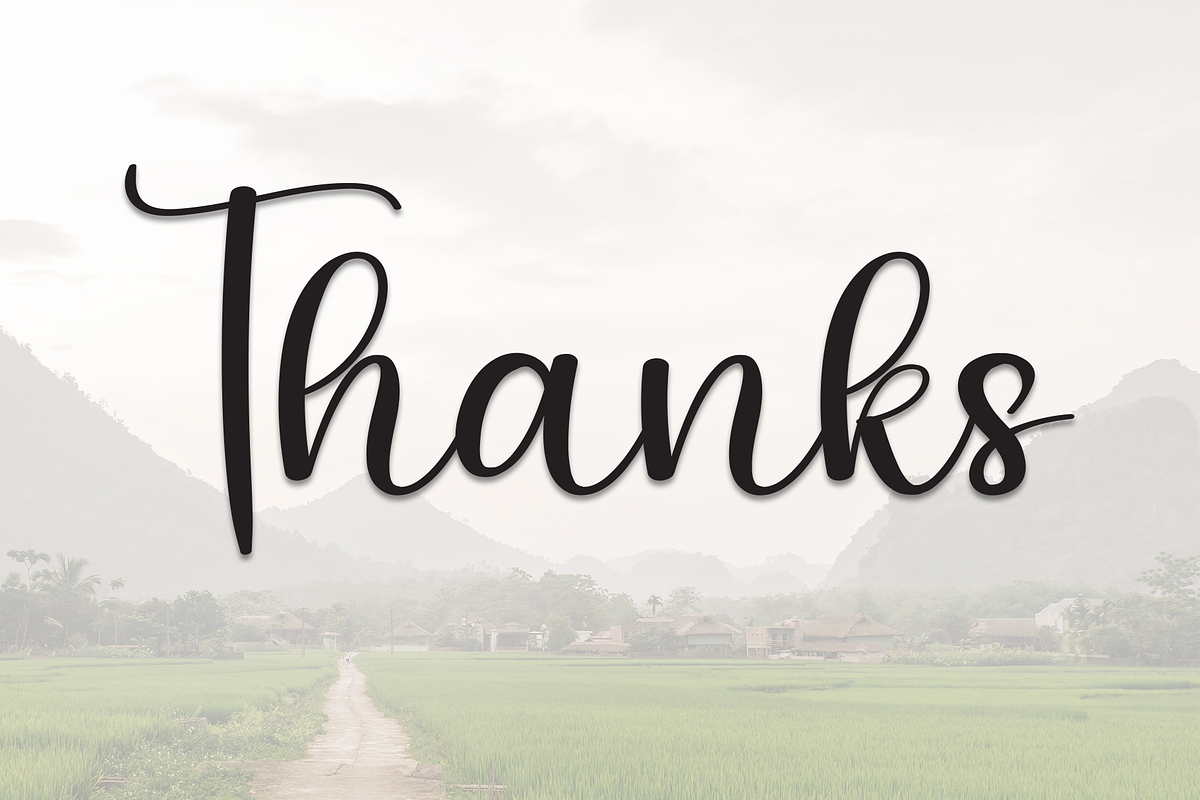 Country | Script Font, a Handwritten Font by Scratchones (Photo 9 of 9)