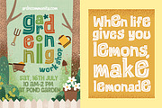 Summer Garden, a Handwritten Font by caocastudio (Thumbnail 4 of 4)
