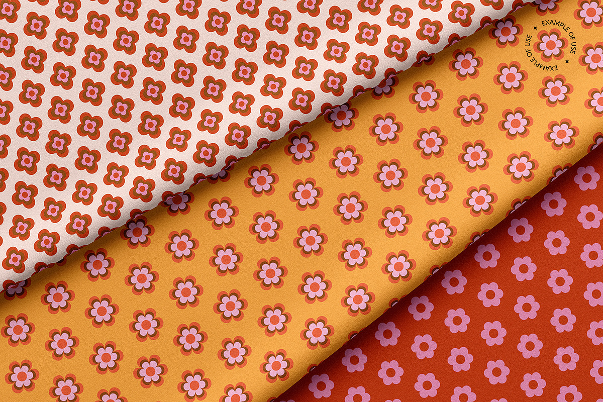 Retro Vibes Graphic Set 60s 70s, an Illustration by May Motif (Photo 16 of 23)