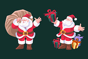 Santa claus character illustration, a Decorative Illustration by AdamHasan (Thumbnail 3 of 5)