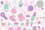 cute doodle clip art pack, a Graphic by Pelican graphics (Thumbnail 4 of 4)