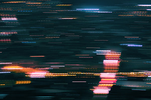 Blurred motion city light background containing light, night lights, and