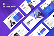 Digital Marketing Agenc Presentation, a Presentation Template by Fit-tee (Thumbnail 1 of 4)