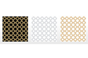 Set of abstract geometry patterns in, a Pattern Graphic by RODINA (Thumbnail 1 of 3)