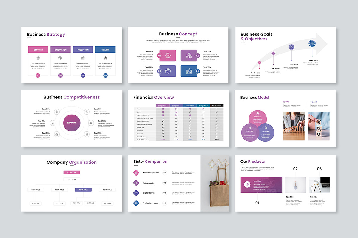 Company Profile Presentation, a Templates & Theme by Slide_Genius1 (Photo 5 of 6)