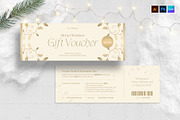 Christmas Gift Voucher & Coupon, a Stationery Template by BrandPacks (Thumbnail 2 of 5)