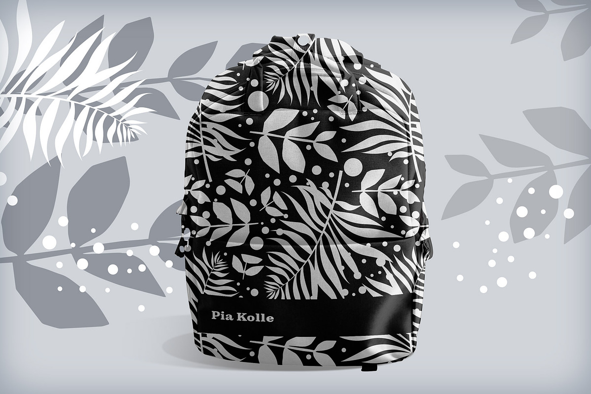 Black & White Pattern Collection, a Pattern Graphic by Pia Kolle (Photo 7 of 8)
