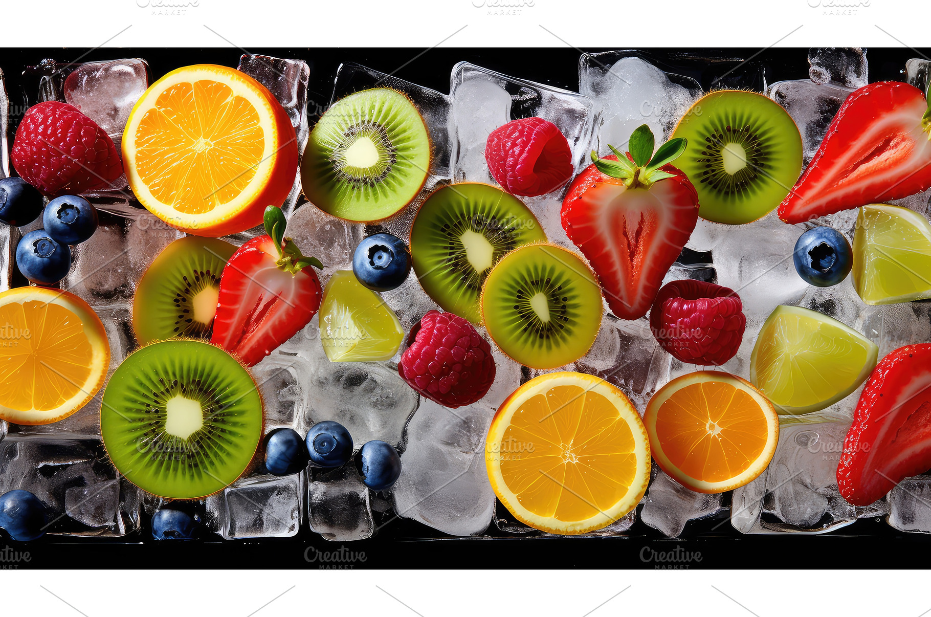 refreshing cube ice background ai, a Food & Drink Photo by pikepicture
