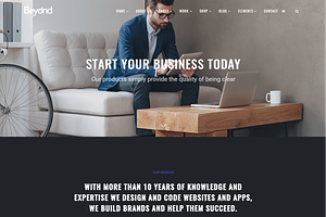 Beyond All In One WordPress Theme