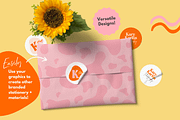 Bold logo design, Canva Branding Kit, a Branding & Logo Template by Kurly Creative (Thumbnail 10 of 12)