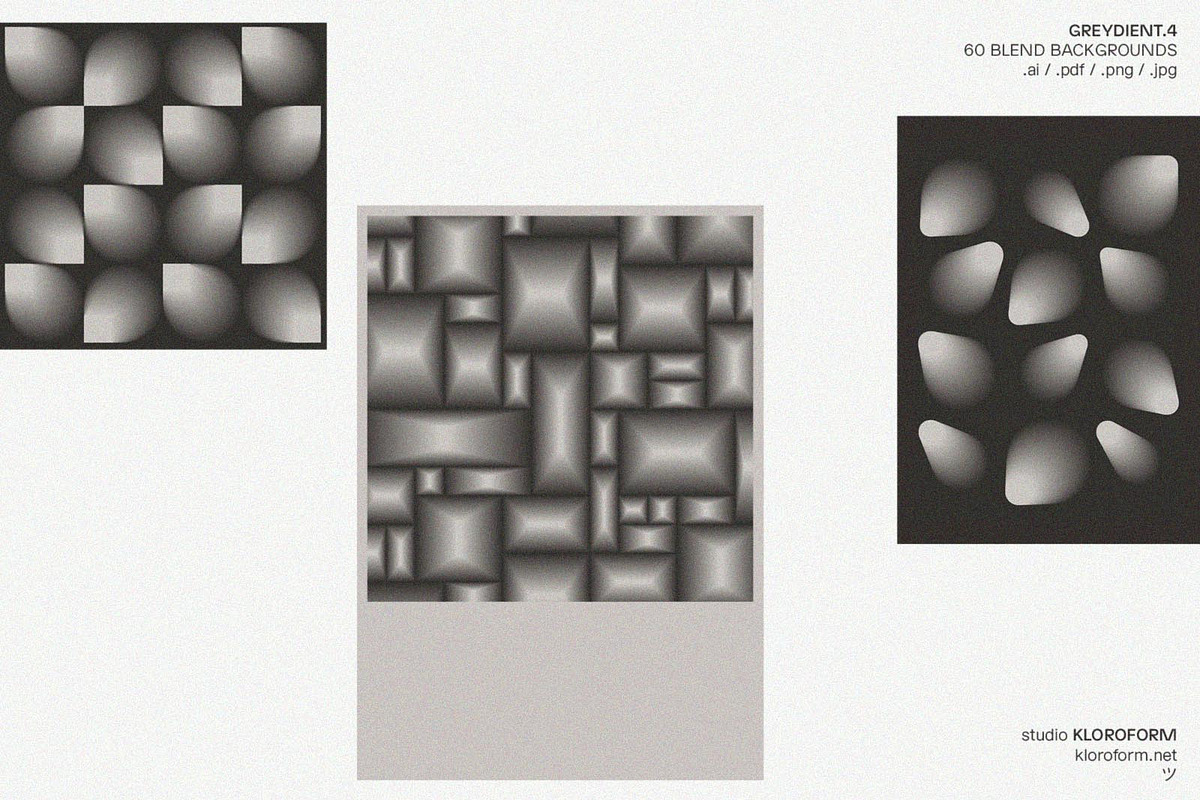 Greydient 4, an Object Graphic by kloroform (Photo 22 of 26)