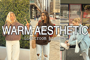7 Warm Aesthetic Lightroom presets, a Preset Add-On by Presets by Yevhen