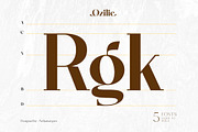Ozilic, a Serif Font by Ardyanatypes (Thumbnail 8 of 12)