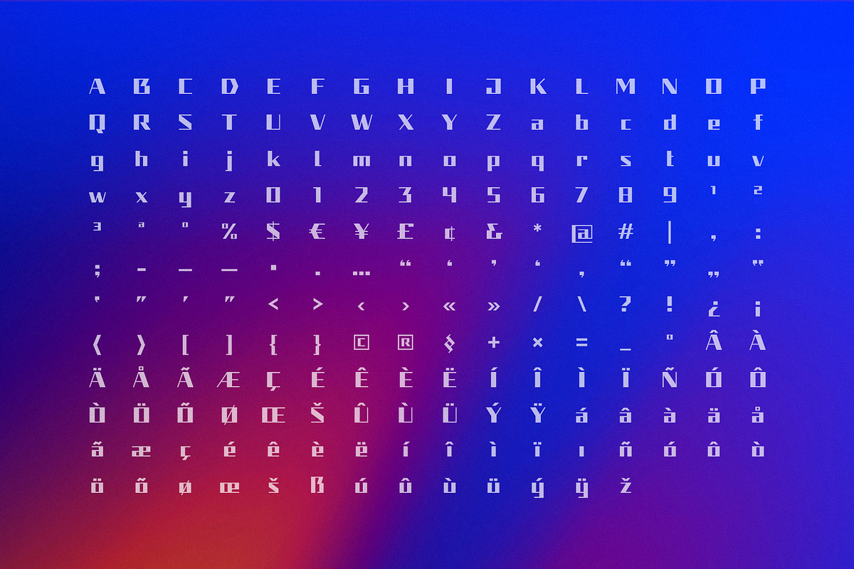 Maler - Straight Font preview 5