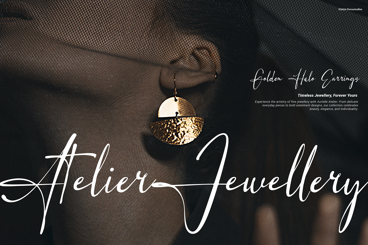Harfey Lim Classic Signature Script, a Script Font by Denustudios (Photo 4 of 13)