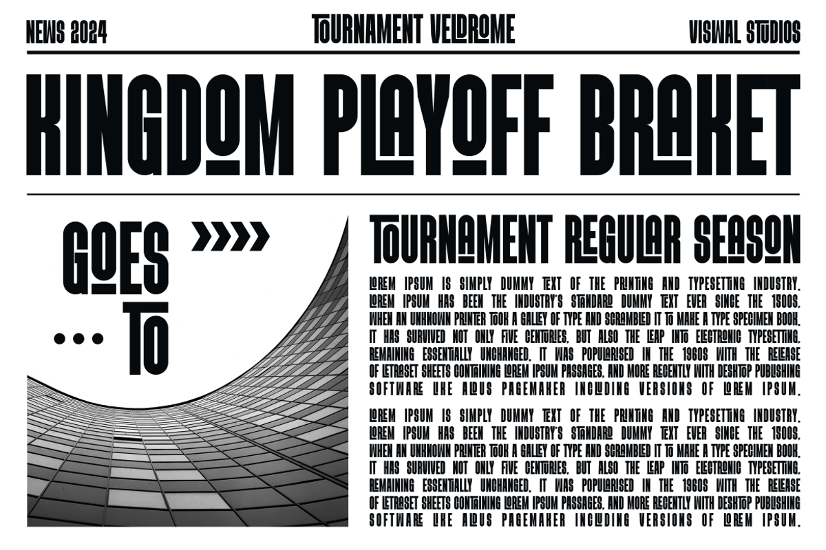 VELDOREN - Modern Font, a Sans Serif Font by Viswal Studio (Photo 2 of 7)