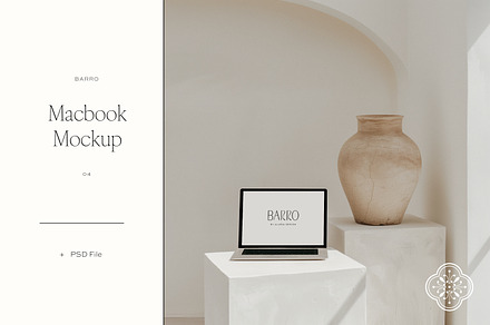 Barro Macbook Mockup