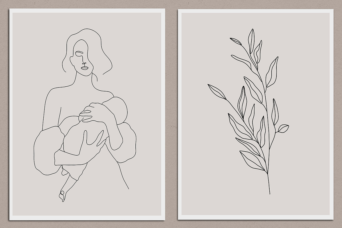 Mother’s Day Line Art, a Decorative Illustration by Miracles Everywhere (Photo 5 of 7)