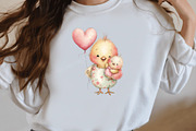Whimsical Mother's Day chick Clipart, an Illustration by Designworld (Thumbnail 6 of 8)