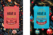 Christmas Card Design Bundle 12, a Card Template by Jay Major Designs (Thumbnail 5 of 10)