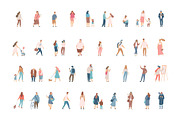 Male and female vector characters, a Person Illustration by Vector_Art (Thumbnail 4 of 9)