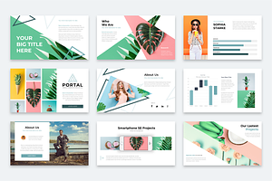 Portal Modern Powerpoint Template