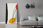 Mid century minimalist retro art 2, a Decorative Illustration by SmartDesign (Thumbnail 3 of 6)