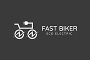 Fast Biker - Eco & E-Bike Logo, a Branding & Logo Template by Creattlle (Thumbnail 3 of 4)