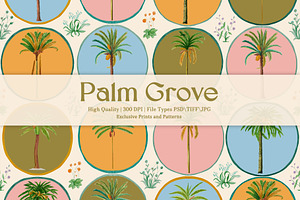 Palm Grove Prints & Patterns