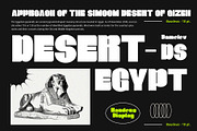 Baudeus, a Sans Serif Font by Damelev (Thumbnail 4 of 8)