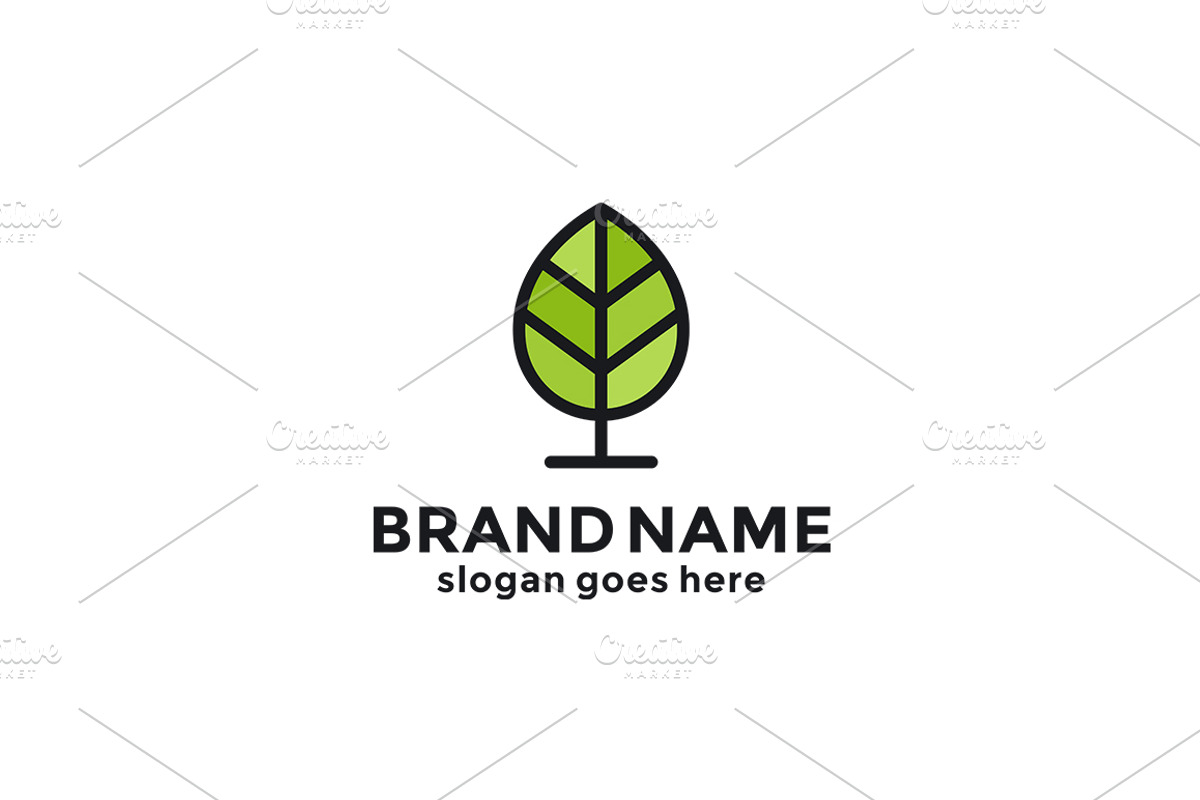 Tree Logo Template, a Branding & Logo Template by pne-design (Photo 1 of 2)