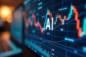 Ai stock market analysis and trading, a Technology Photo by Artonix