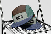 Five Panel Cap Mockup, a Hat Mockup by Budogol Studio (Thumbnail 4 of 4)