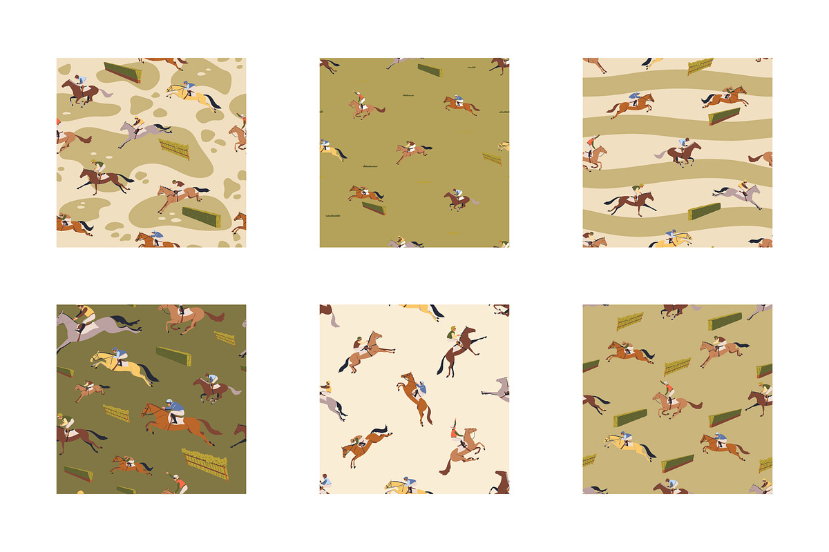 Steeplechase, an Animal Illustration by Naurider (Photo 3 of 4)