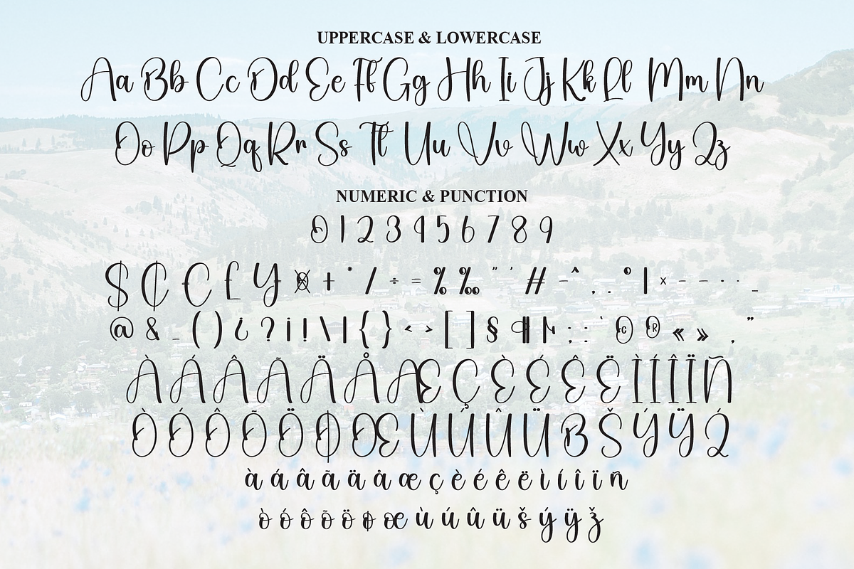 Highland | Script Font, a Handwritten Font by Scratchones (Photo 7 of 8)