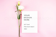 Styled Card & Print Mockup Bundle, a Print Template by Citrus and Cinnamon (Thumbnail 2 of 11)