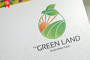 Farm / Green Land - Logo Template, a Branding & Logo Template by Artha Desain (Thumbnail 1 of 7)