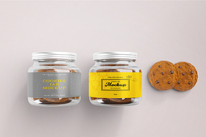 Cookies Jar Mockup