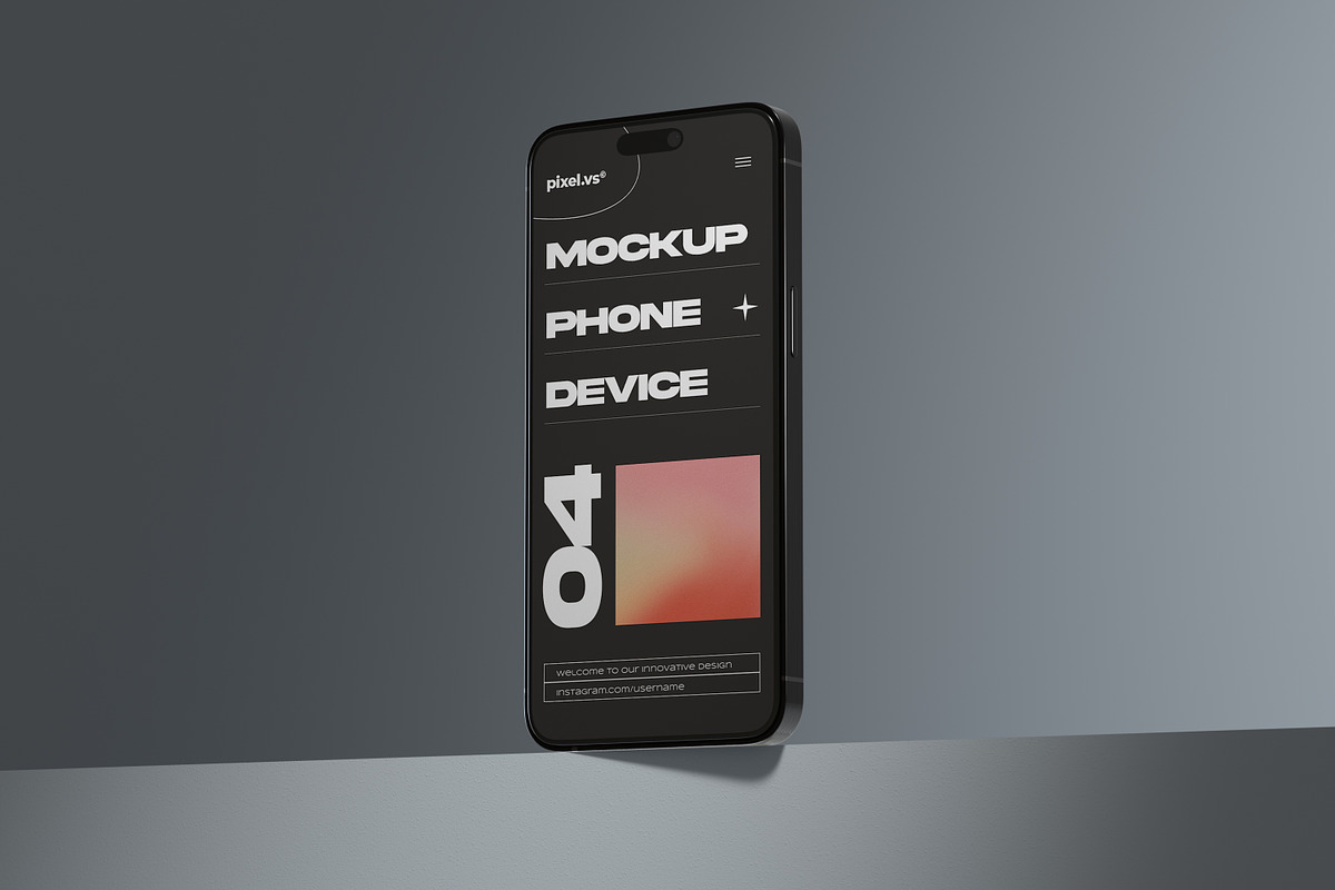 Iphone 15 Mockup, an iPhone Mockup by Pixel_Vision_Store (Photo 2 of 5)