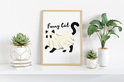 Black Cat Ghost Halloween PNG, an Illustration by Craft Nest (Thumbnail 5 of 6)