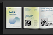 Minimal Gradient ESG Impact Report, a Brochure Template by Neermana (Thumbnail 2 of 11)