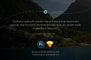 Routes iOS UI Kit, a Templates & Theme by Beans UI Goods (Thumbnail 2 of 7)