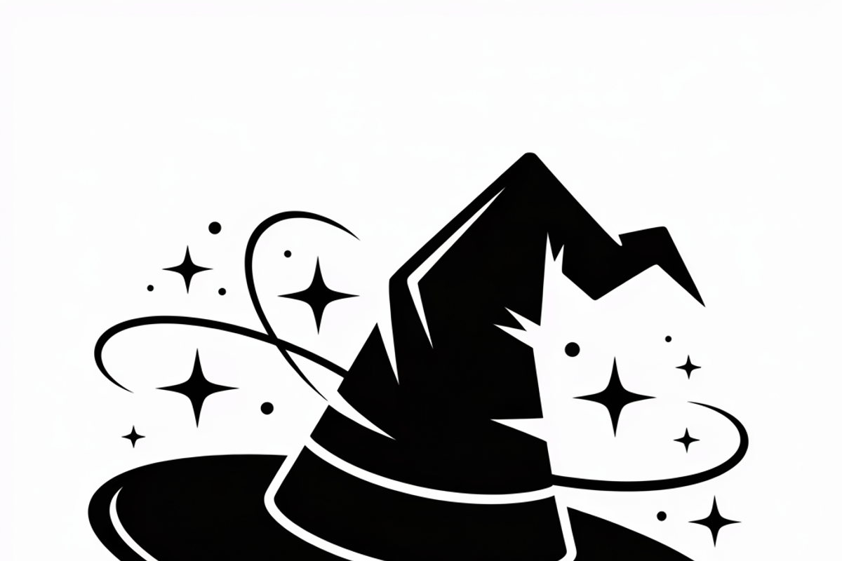 Halloween witch hat designed, an Illustration by Amazin_art (Photo 17 of 21)