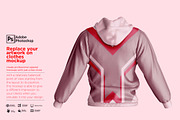 Hoodie Jumper Jacket Mockup, a Hoody Mockup by Nanggroe Scripting (Thumbnail 8 of 9)