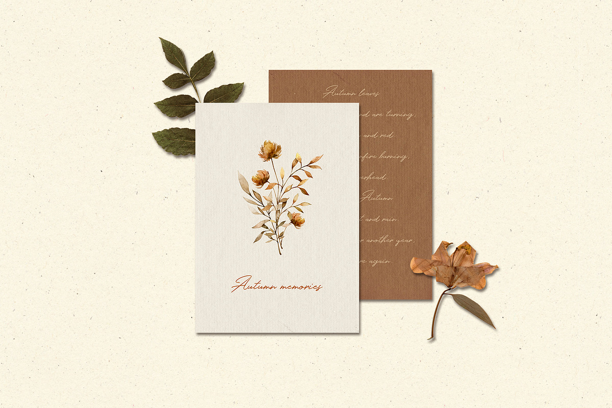 Fall time - watercolor collection, a Decorative Illustration by long summer (Photo 2 of 11)