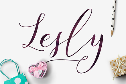 lesly font
