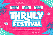 Nemu Ontain - Display Fest Font, a Handwritten Font by twinstd (Thumbnail 9 of 9)